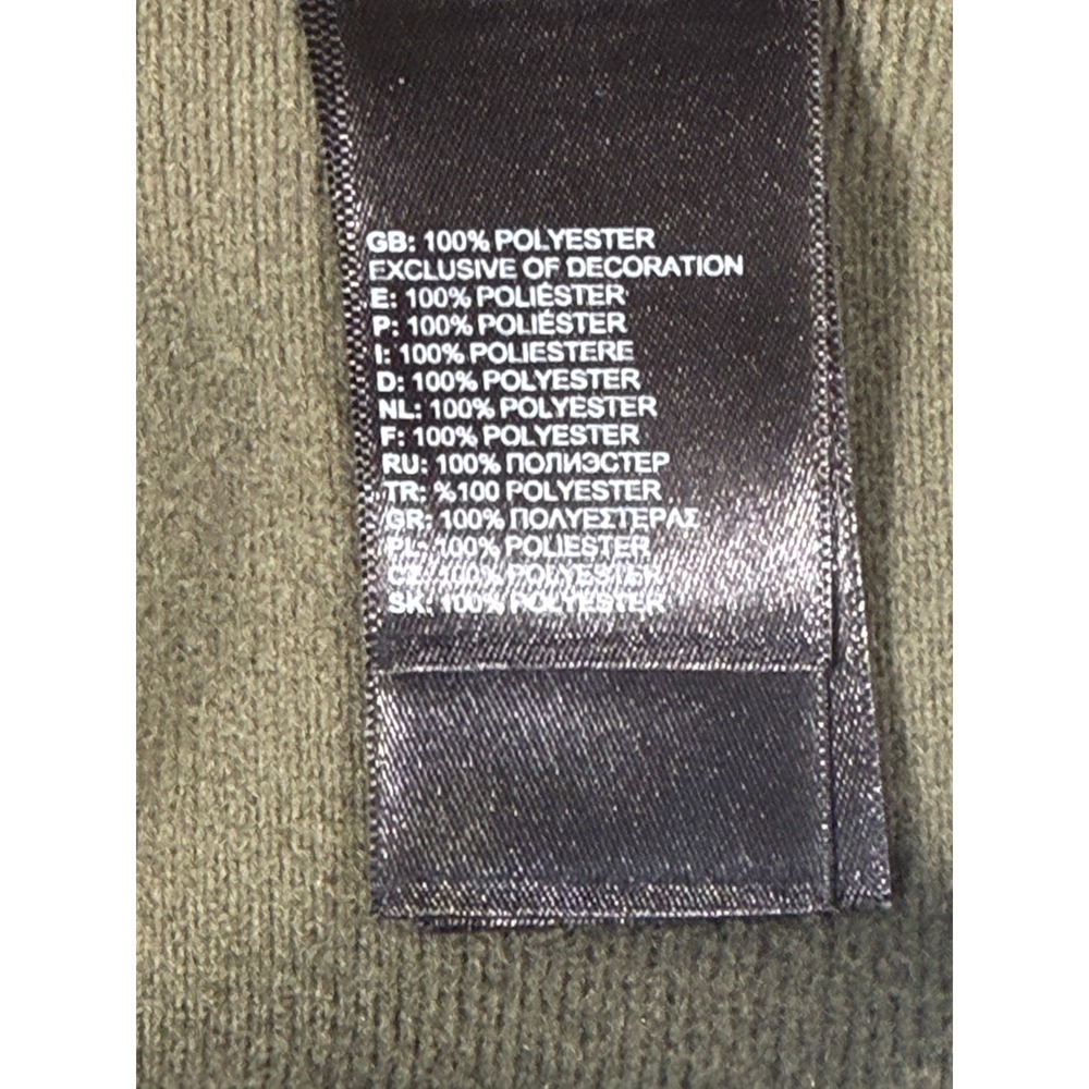 The North Face Pullover Womens XL Olive Green Excellent Quarter Zip Active Top - Picture 9 of 10